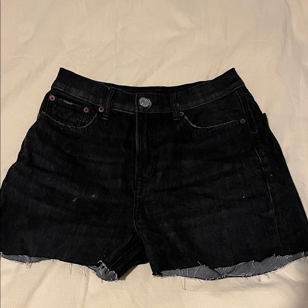 American Eagle Outfitters Black Jean Shorts
